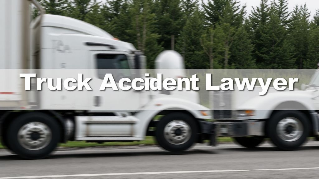 Truck Accident Lawyer Canada 2026: Why Commercial Claims Pay More