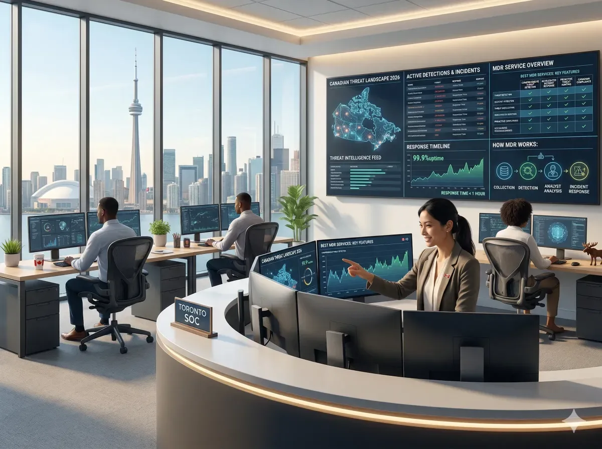 Best Managed Detection and Response (MDR) Services in Canada 2026