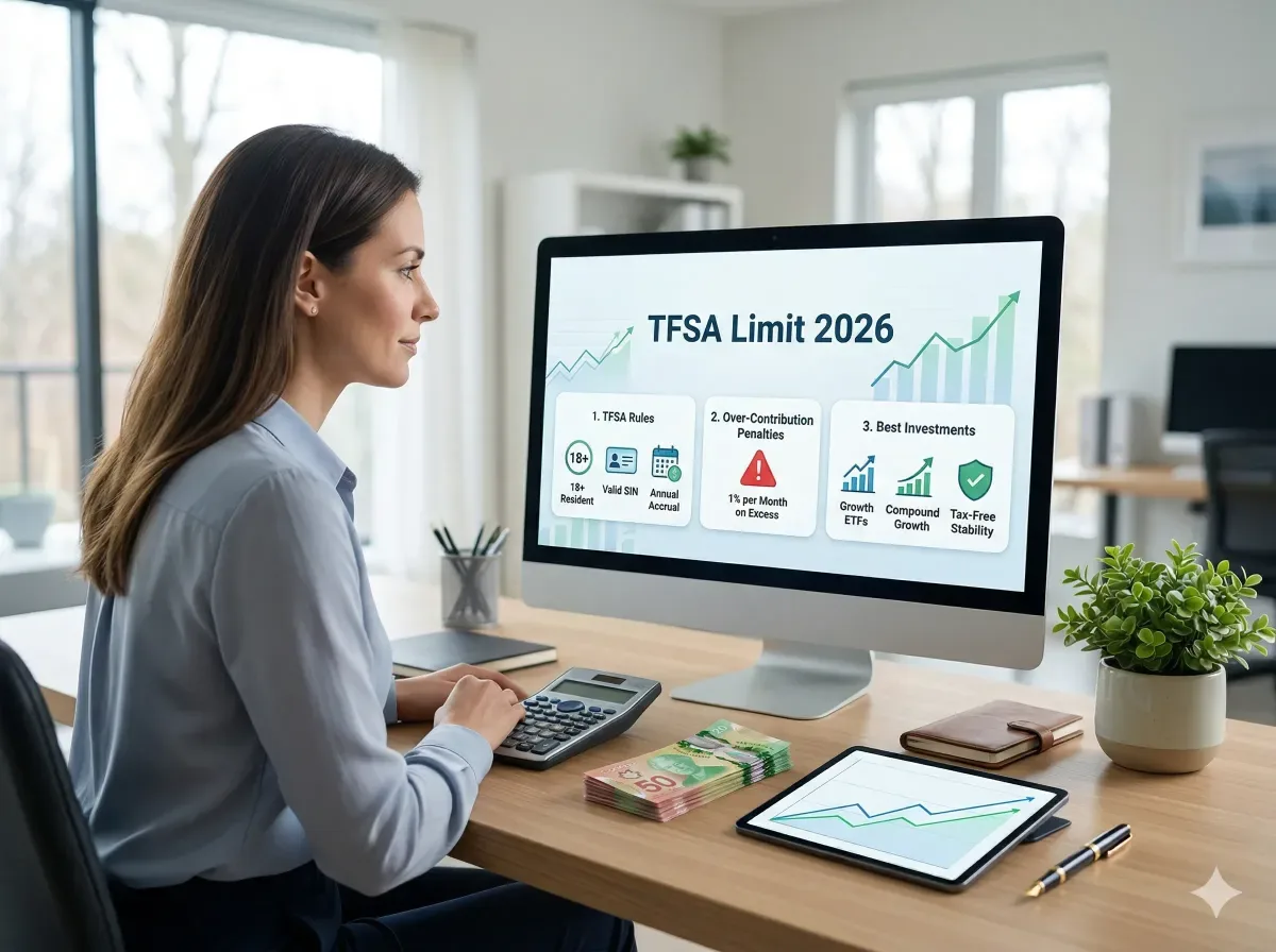 TFSA Limit 2026: Rules, Over-Contribution Penalties, and Best Investments