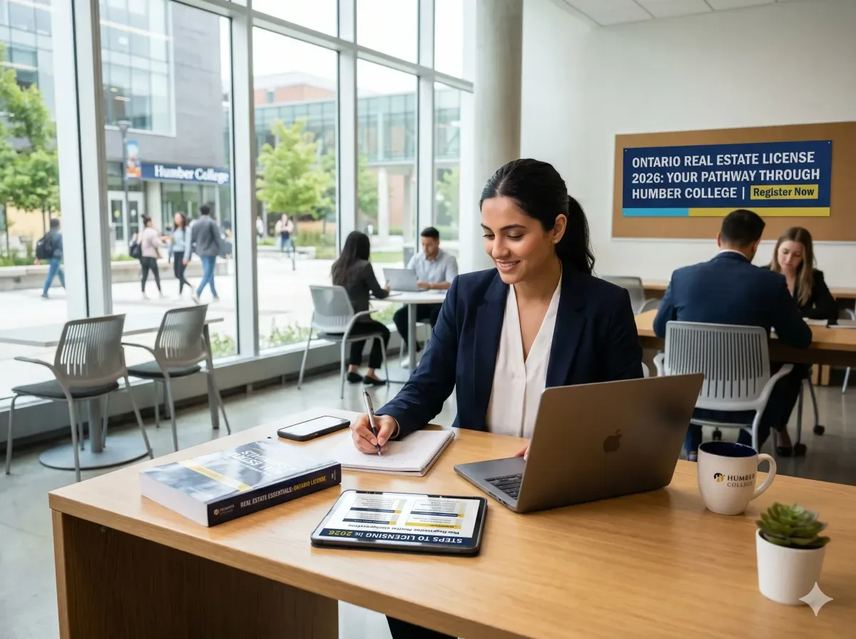 How to Get Your Real Estate License in Ontario in 2026 (Humber College)