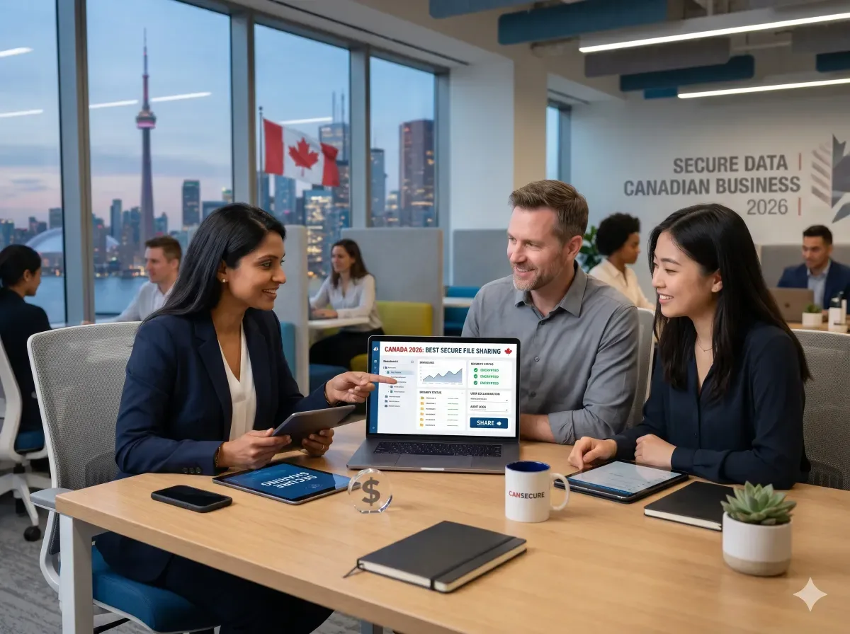 Best Secure File Sharing Software for Canadian Businesses 2026