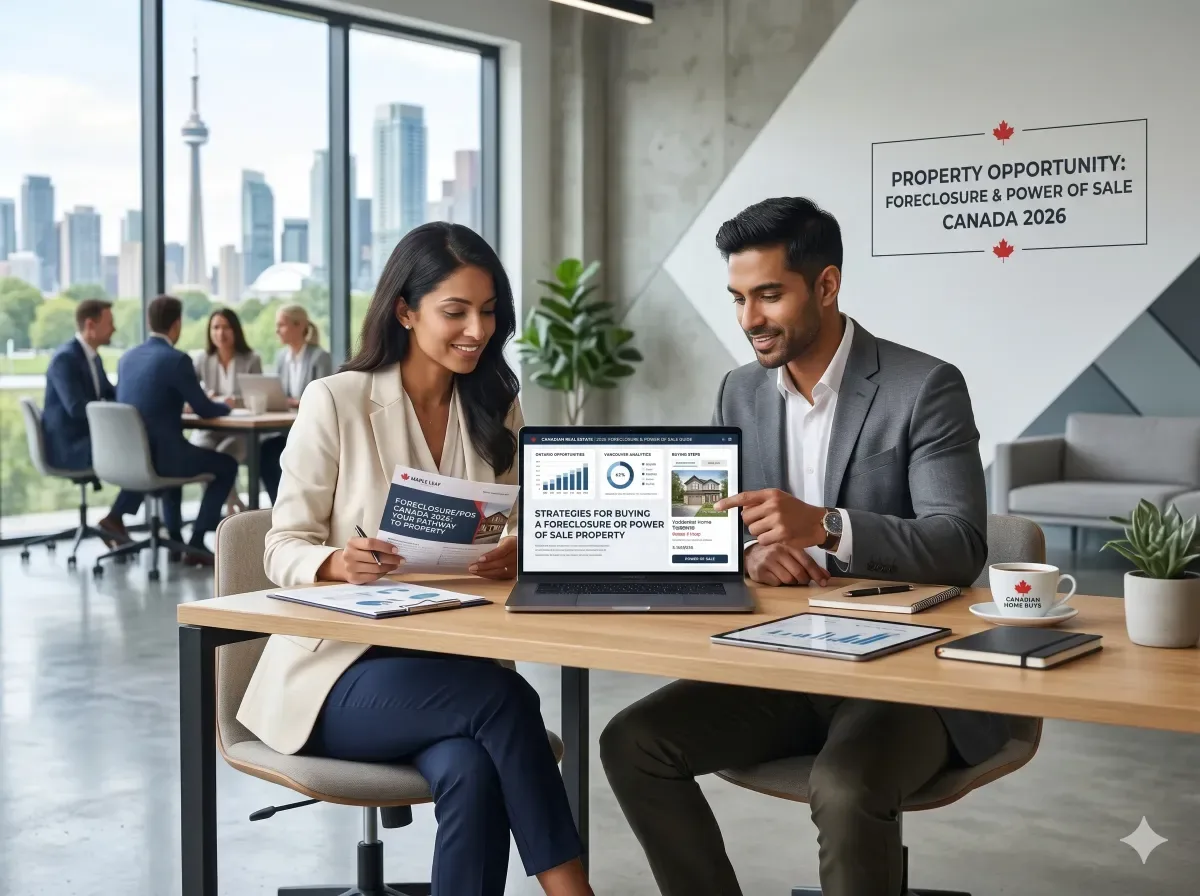Buying a Foreclosure or Power of Sale Property in Canada 2026