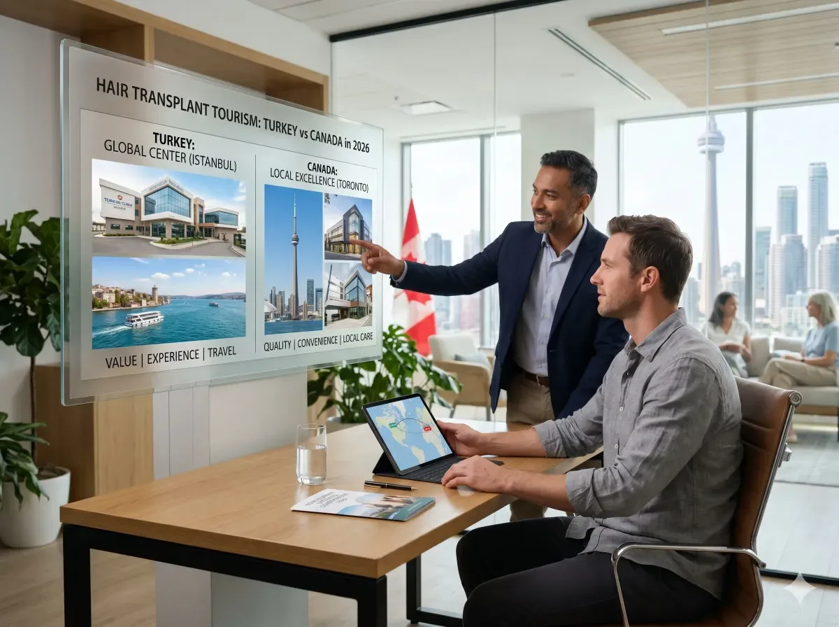 Hair Transplant Tourism: Turkey vs Canada in 2026