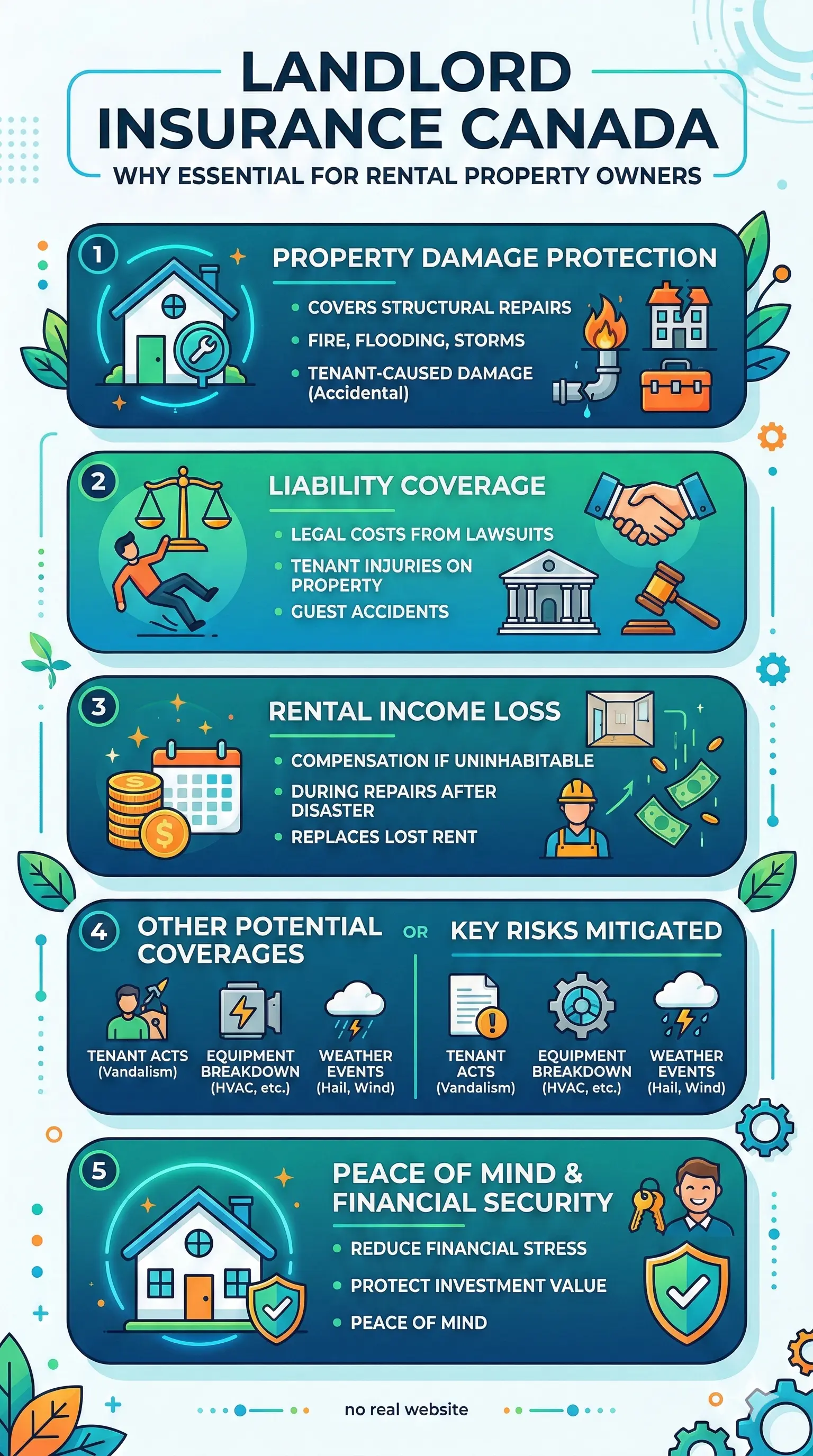 Infographic: Landlord Insurance Canada: What Rental Property Owners Must Have — key facts and figures at a glance